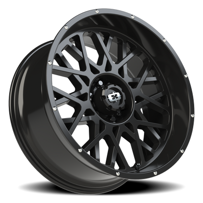 Vision Rocker 22X10 Gloss Black Wheel