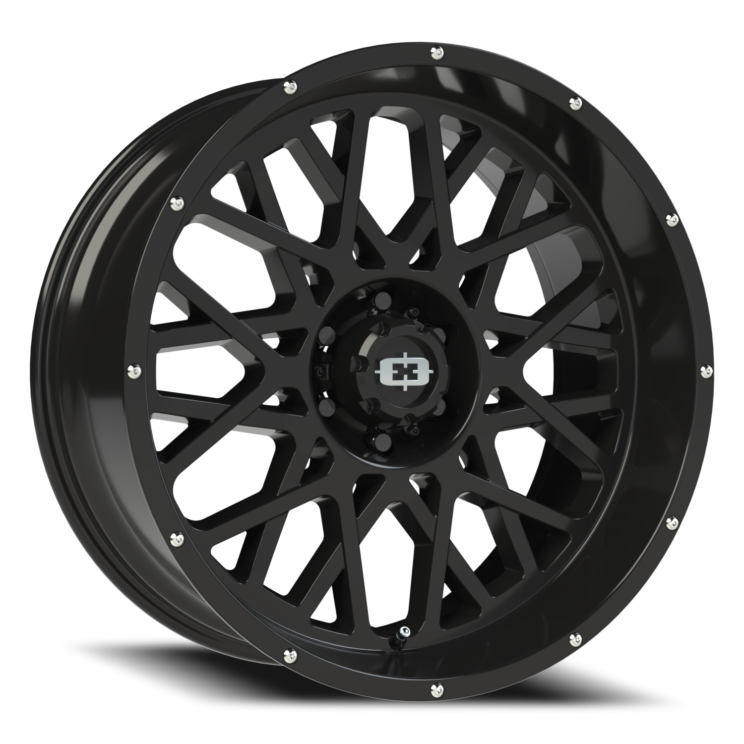 Vision Rocker 22X10 Gloss Black Wheel