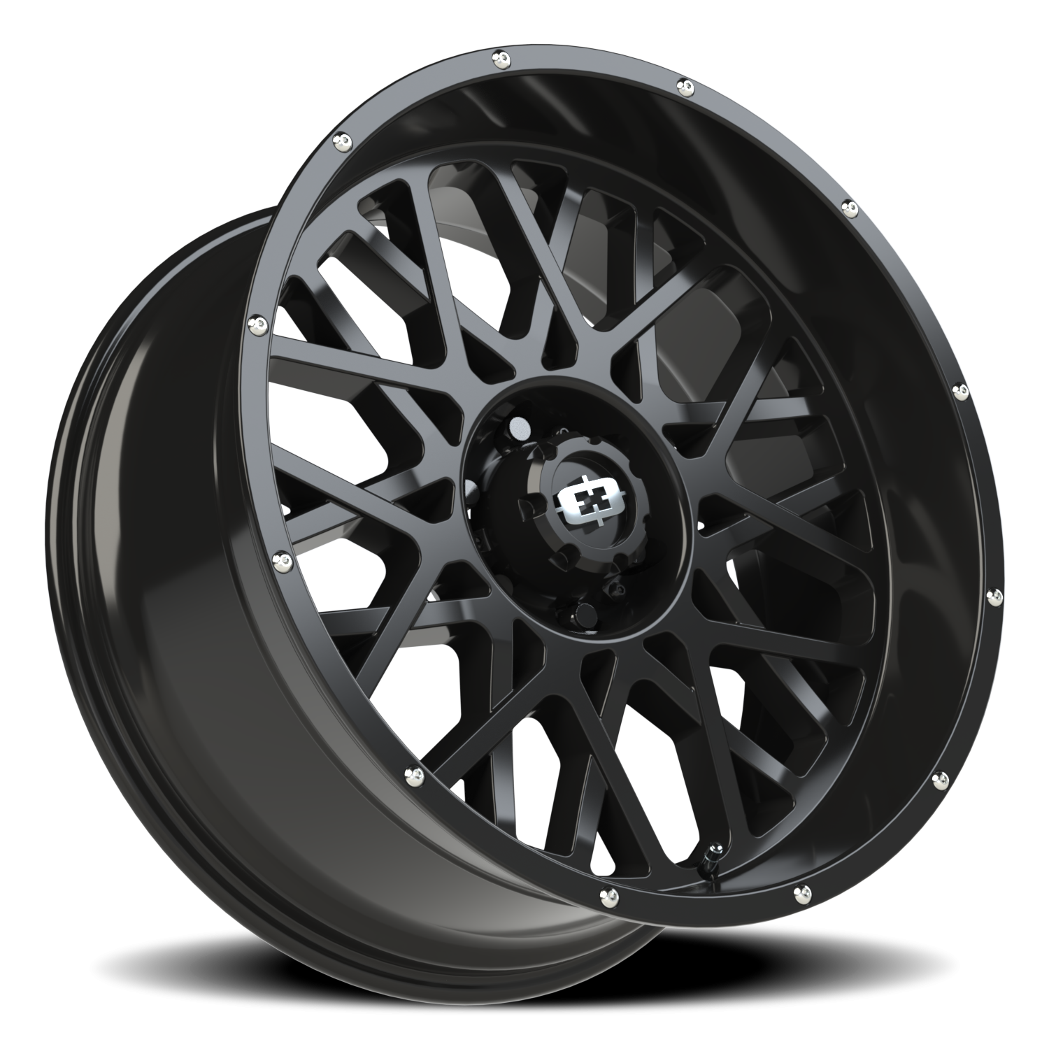 Vision Rocker 22X10 Gloss Black Wheel