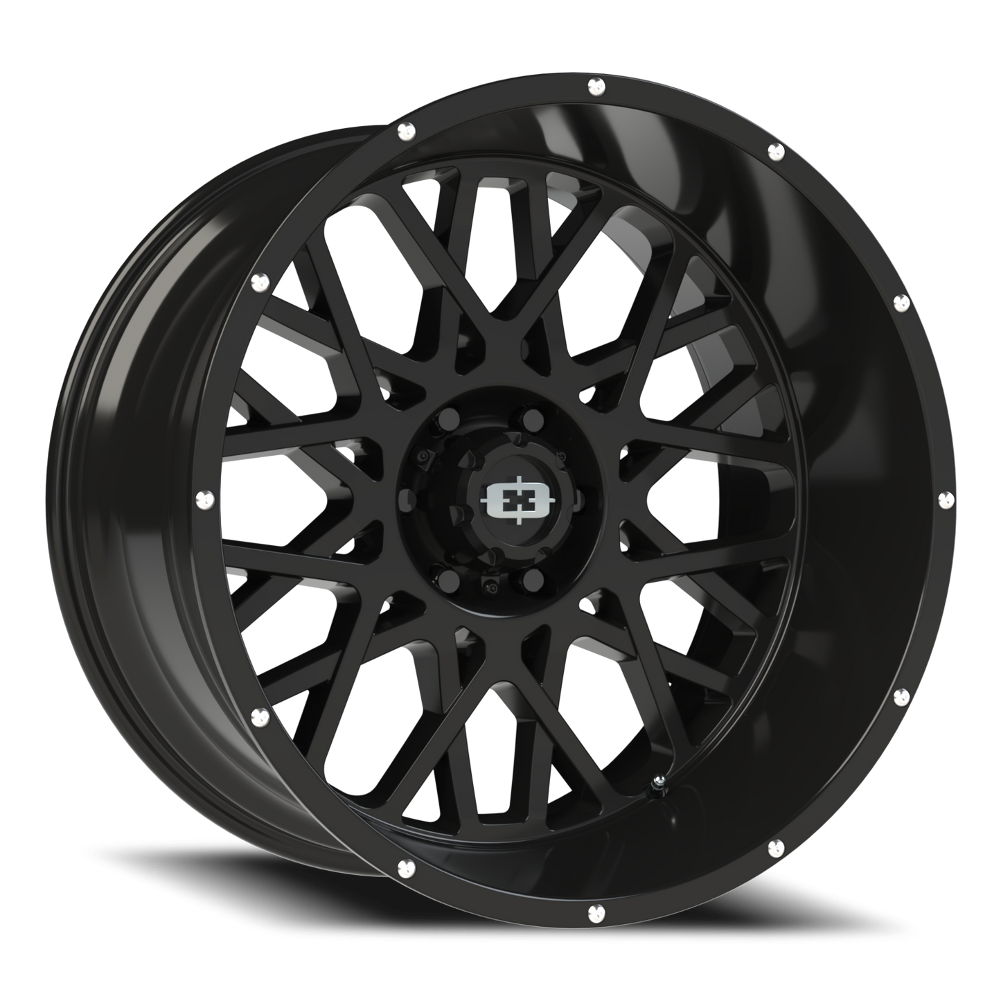 Vision Rocker 22X12 Gloss Black Wheel