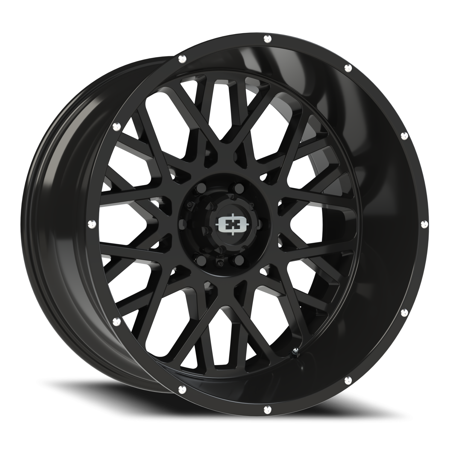 Vision Rocker 22X12 Gloss Black Wheel
