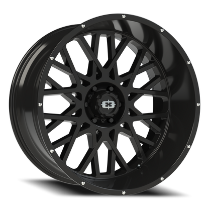 Vision Rocker 24X12 Gloss Black Wheel