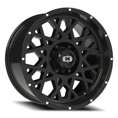 Vision Rocker 18X9 Gloss Black Wheel