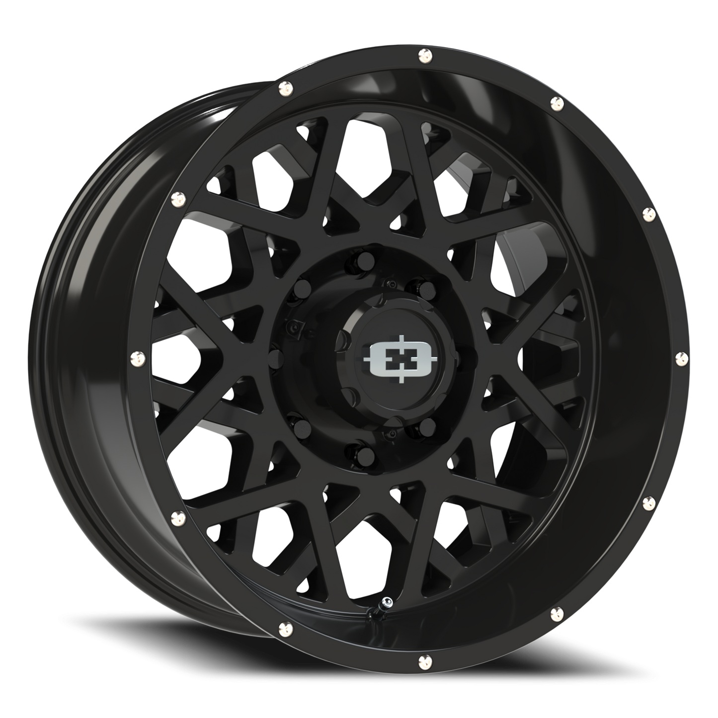 Vision Rocker 20X10 Gloss Black Wheel