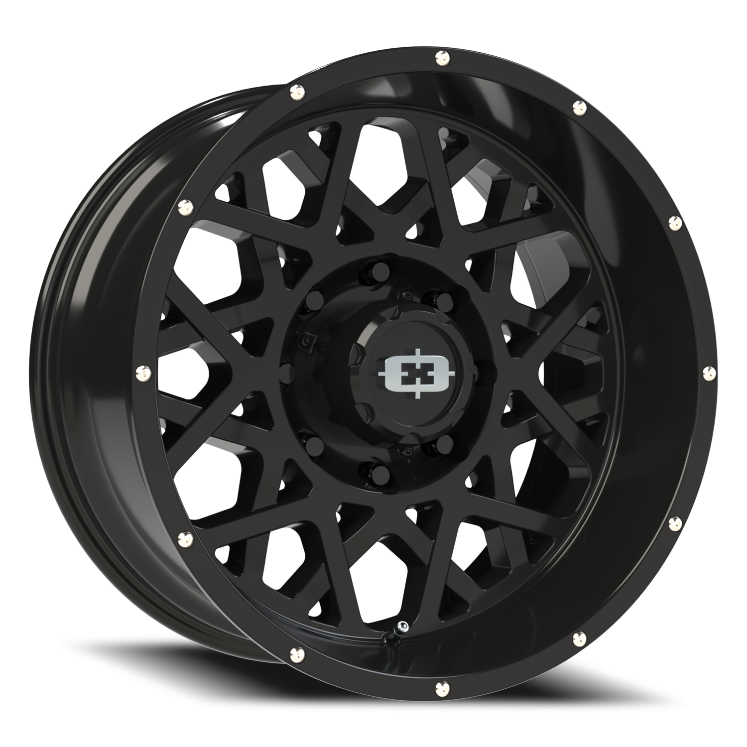 Vision Rocker 20X10 Gloss Black Wheel