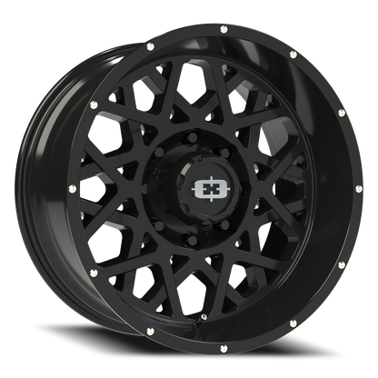 Vision Rocker 20X10 Gloss Black Wheel