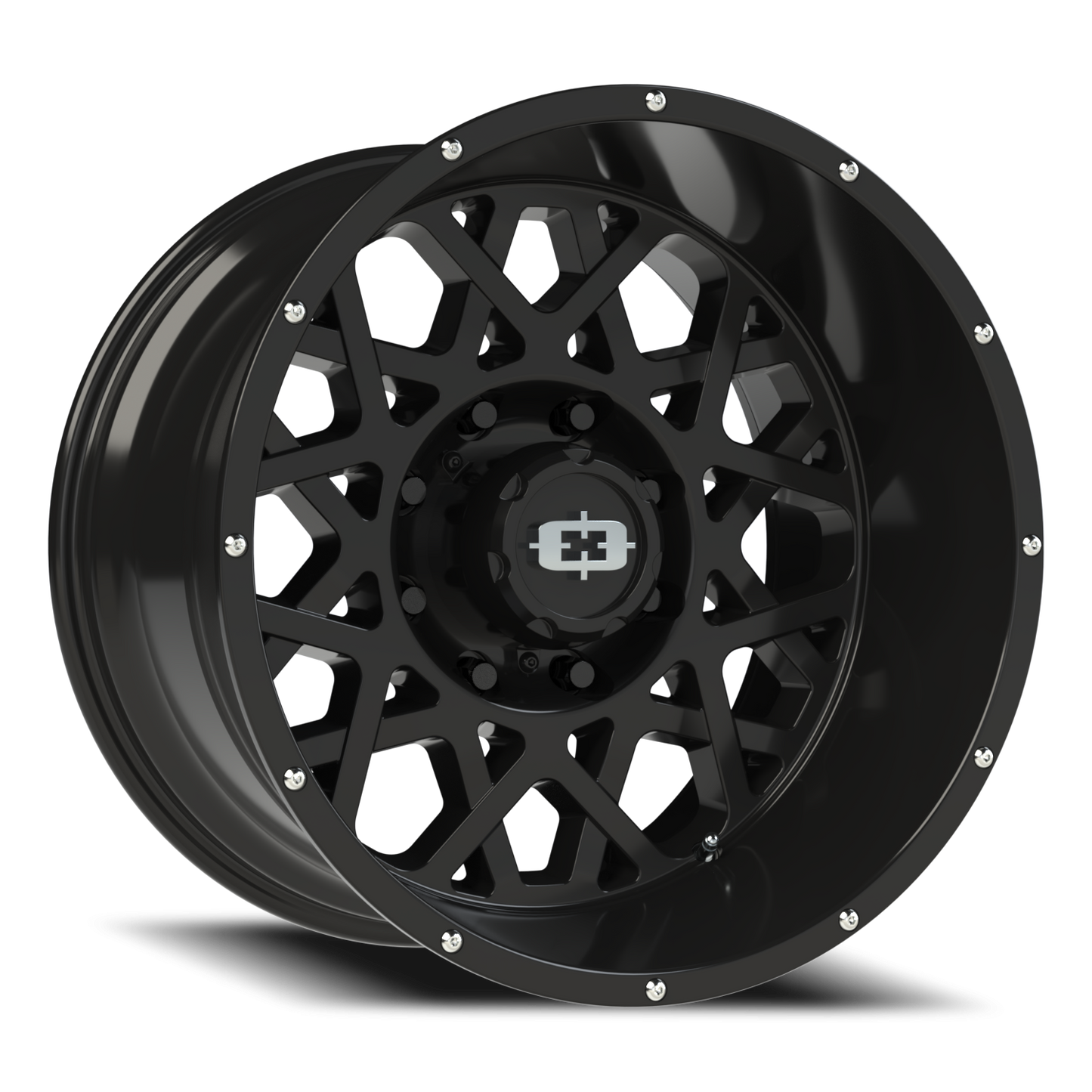 Vision Rocker 20X12 Gloss Black Wheel