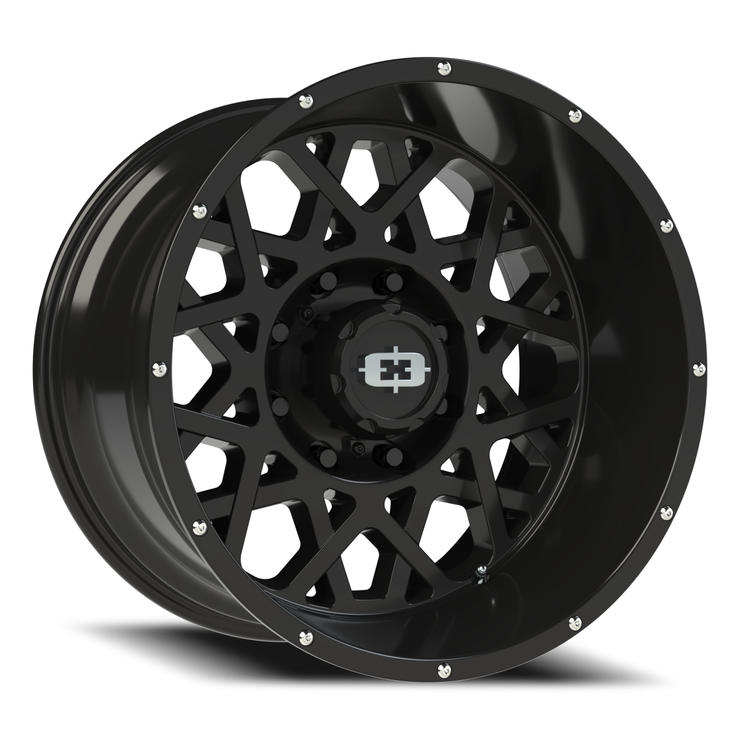 Vision Rocker 20X12 Gloss Black Wheel