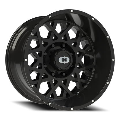 Vision Rocker 20X12 Gloss Black Wheel