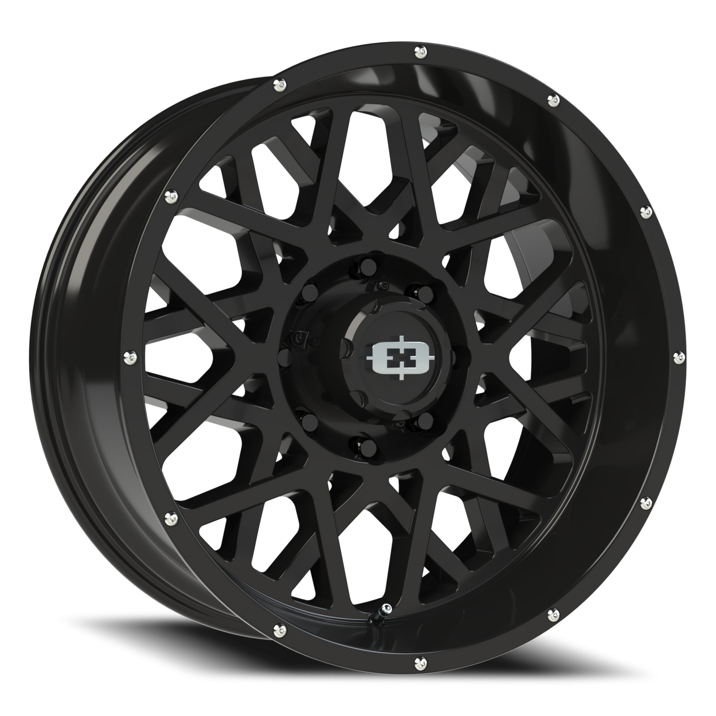 Vision Rocker 22X10 Gloss Black Wheel