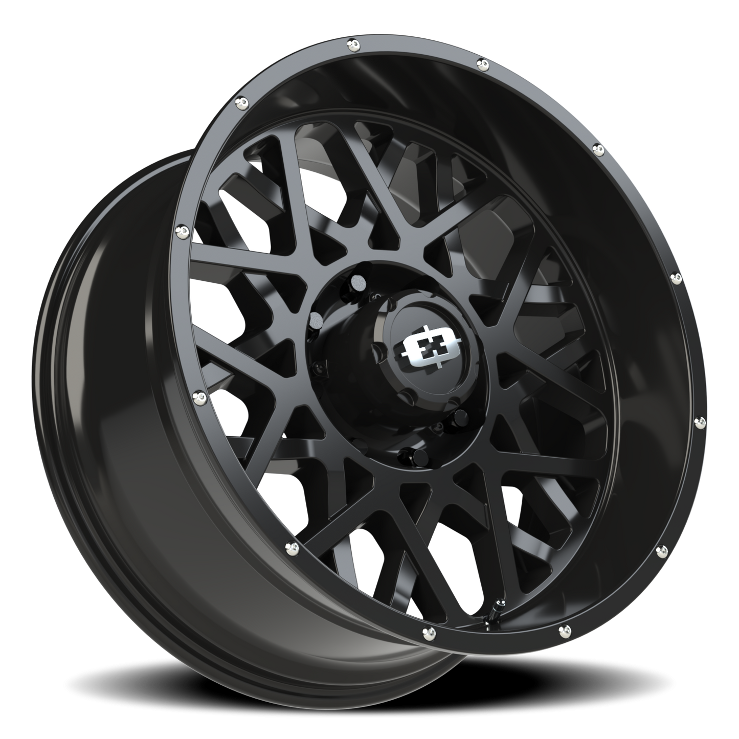 Vision Rocker 22X10 Gloss Black Wheel