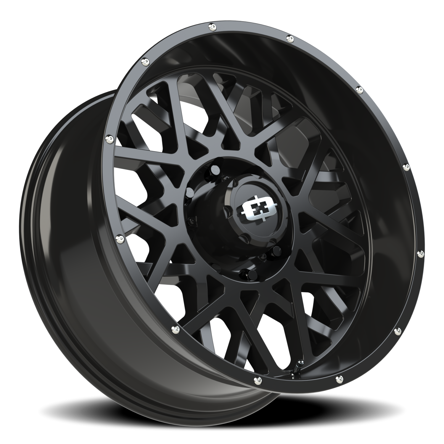 Vision Rocker 22X10 Gloss Black Wheel