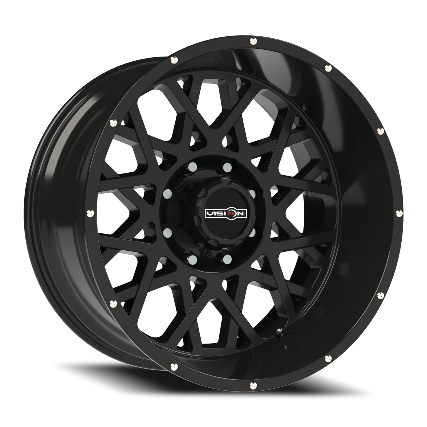 Vision Rocker 22X12 Gloss Black Wheel