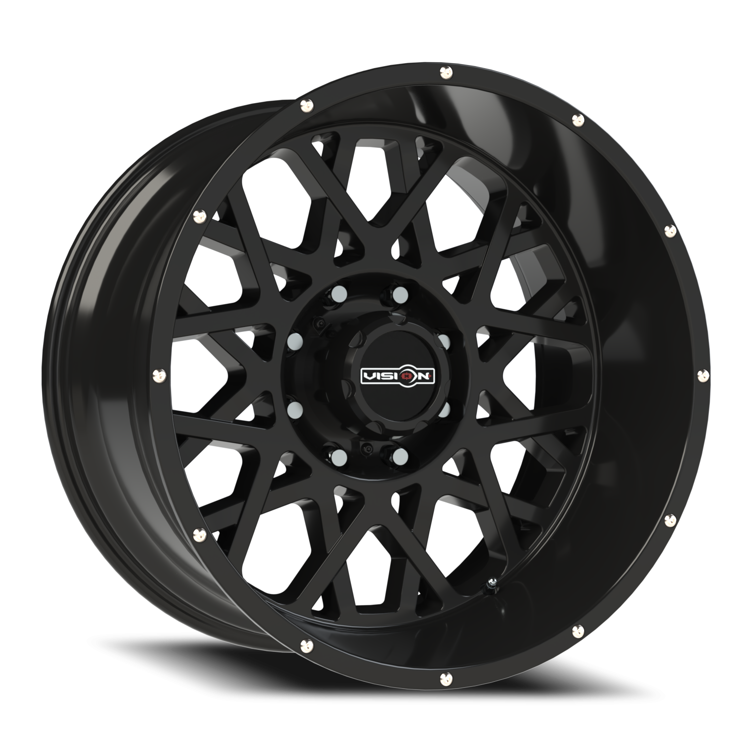 Vision Rocker 22X12 Gloss Black Wheel