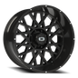 Vision Rocker 24X12 Gloss Black Wheel