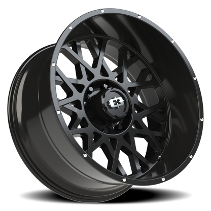 Vision Rocker 24X12 Gloss Black Wheel