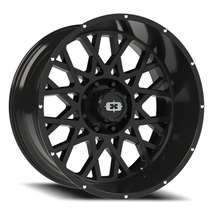 Vision Rocker 24X12 Gloss Black Wheel