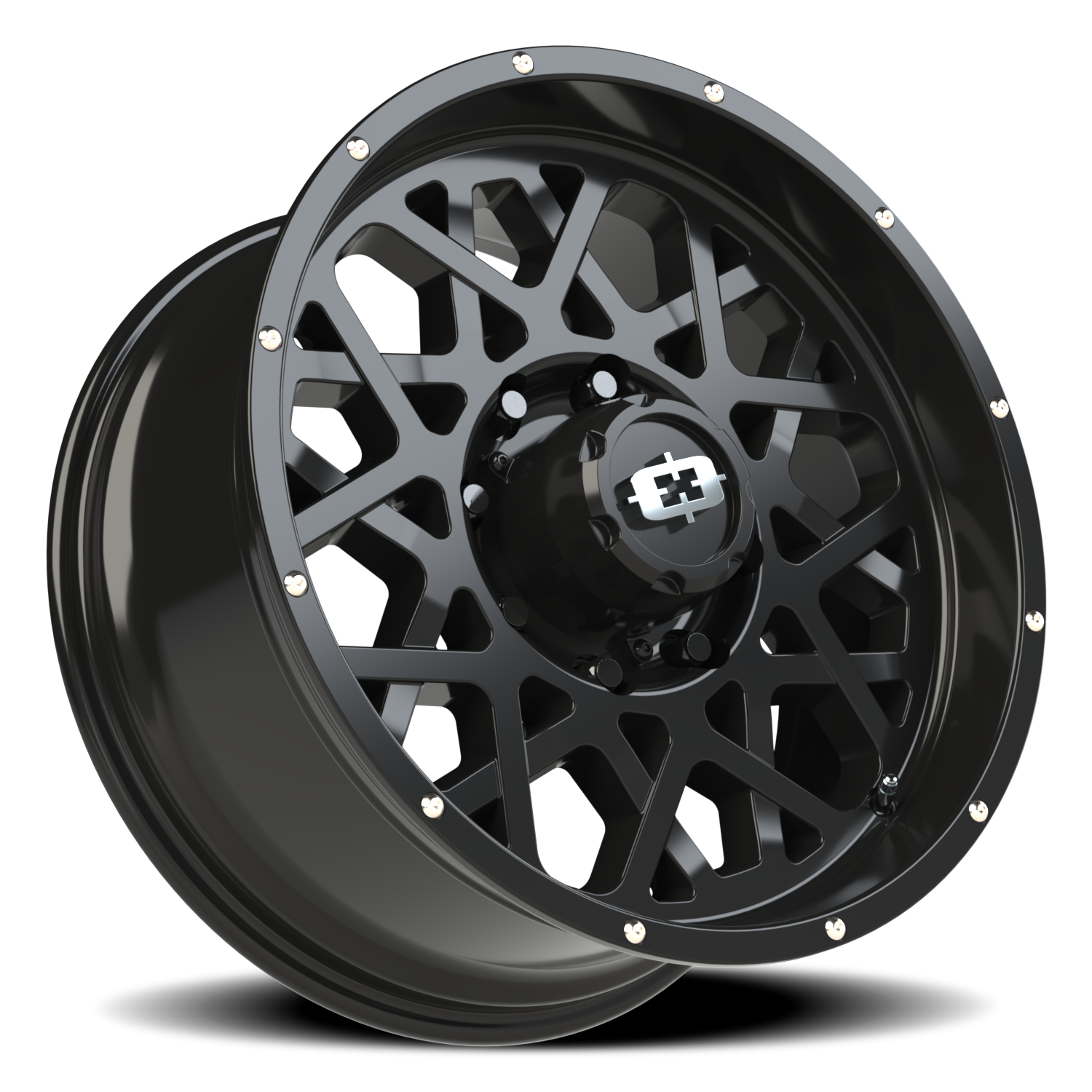 Vision Rocker 20X9 Gloss Black Wheel