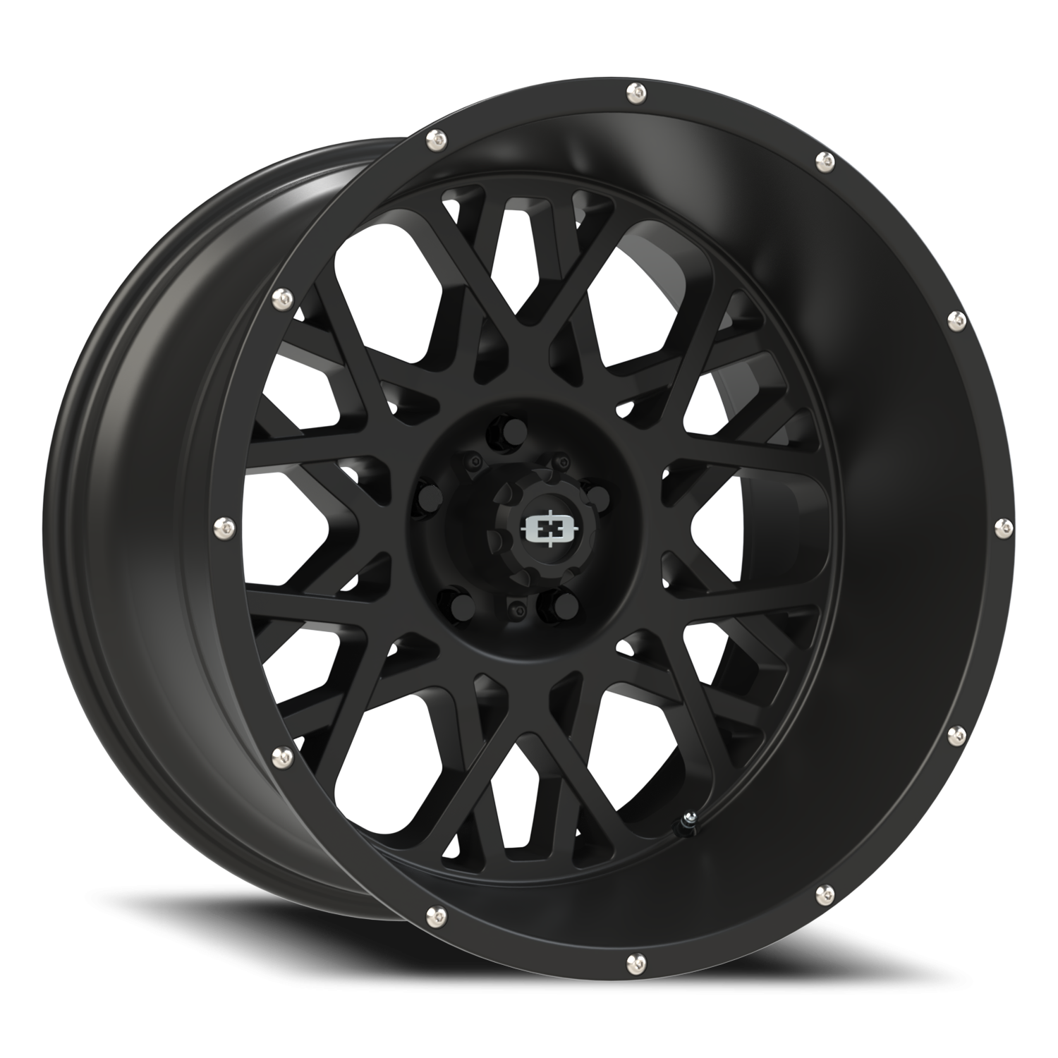 Vision Rocker 20X12 Satin Black Wheel
