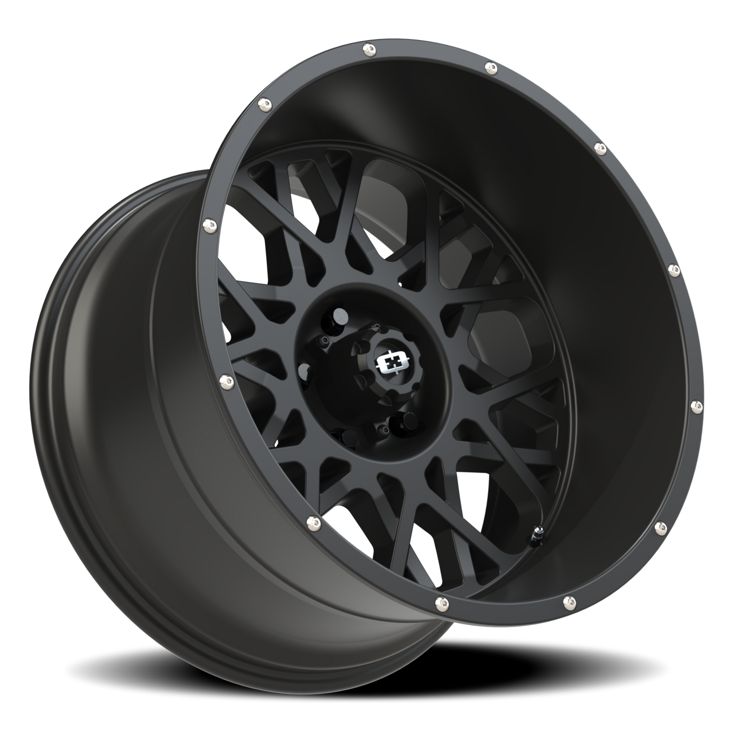 Vision Rocker 20X12 Satin Black Wheel