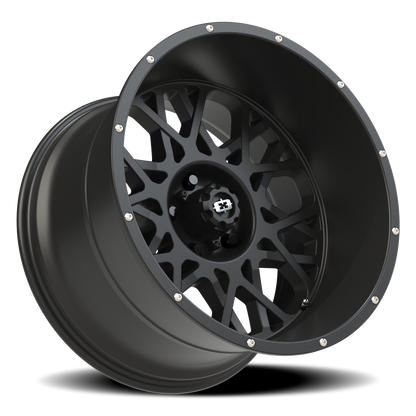 Vision Rocker 20X12 Satin Black Wheel