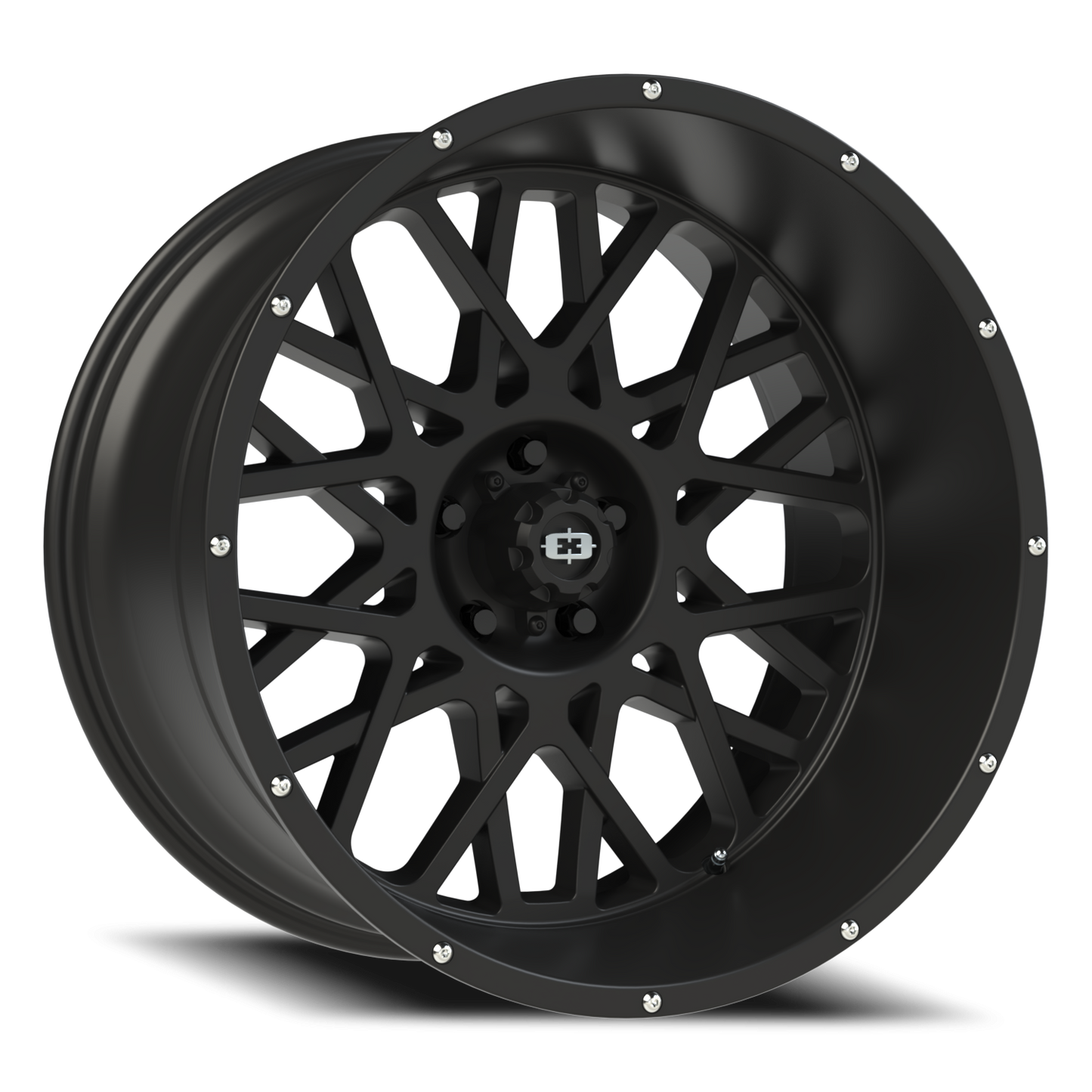 Vision Rocker 22X12 Satin Black Wheel