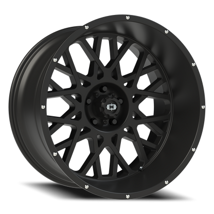 Vision Rocker 22X12 Satin Black Wheel