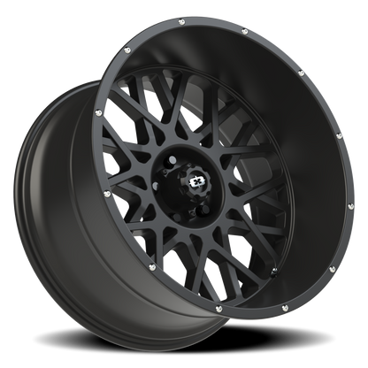 Vision Rocker 22X12 Satin Black Wheel