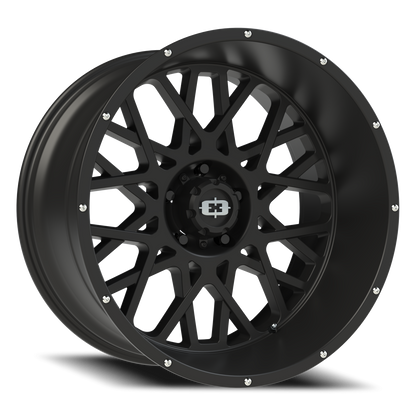 Vision Rocker 22X12 Satin Black Wheel