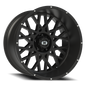 Vision Rocker 22X12 Satin Black Wheel