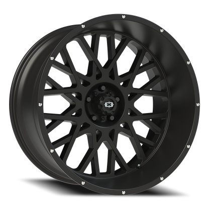 Vision Rocker 24X12 Satin Black Wheel