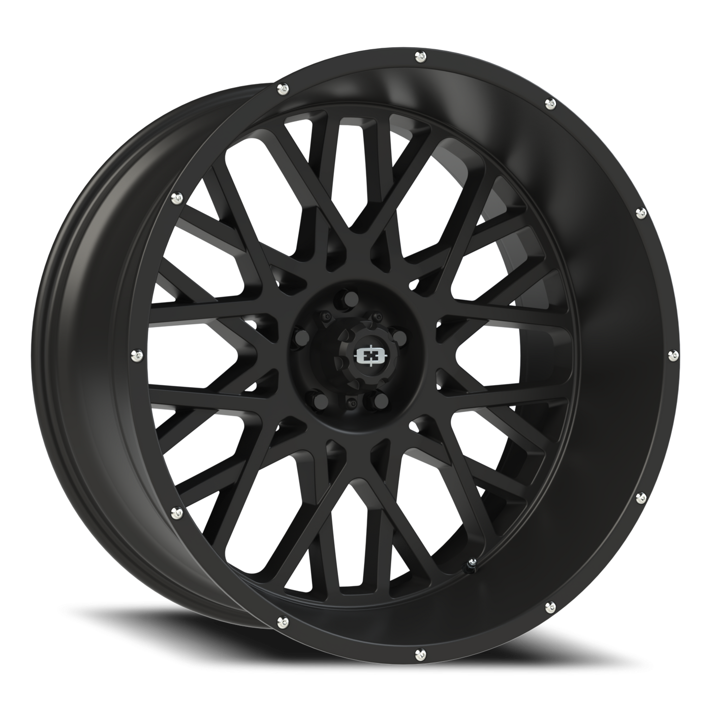 Vision Rocker 24X12 Satin Black Wheel