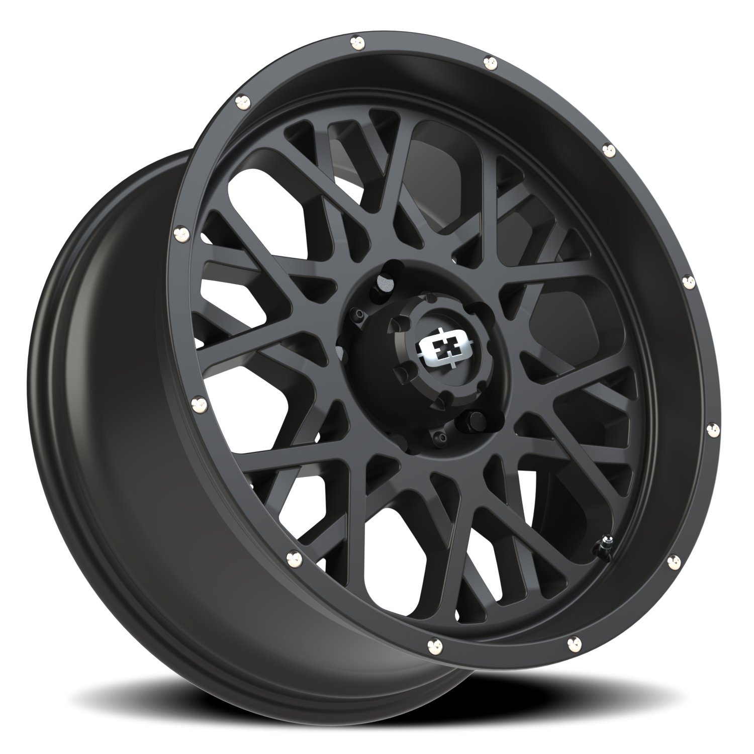 Vision Rocker 20X9 Satin Black Wheel