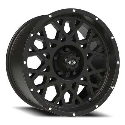 Vision Rocker 18X9 Satin Black Wheel