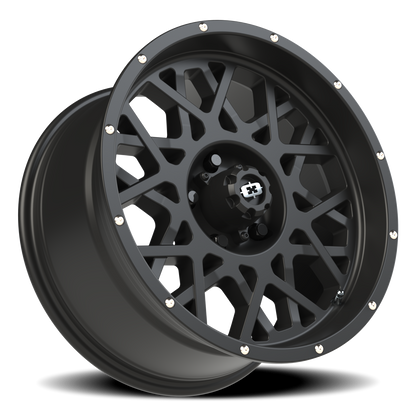 Vision Rocker 18X9 Satin Black Wheel