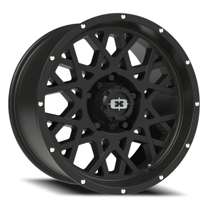 Vision Rocker 18X9 Satin Black Wheel