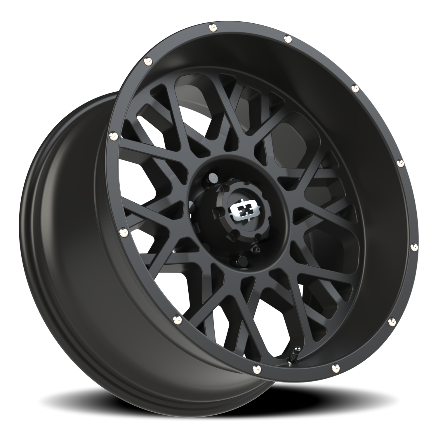 Vision Rocker 20X10 Satin Black Wheel