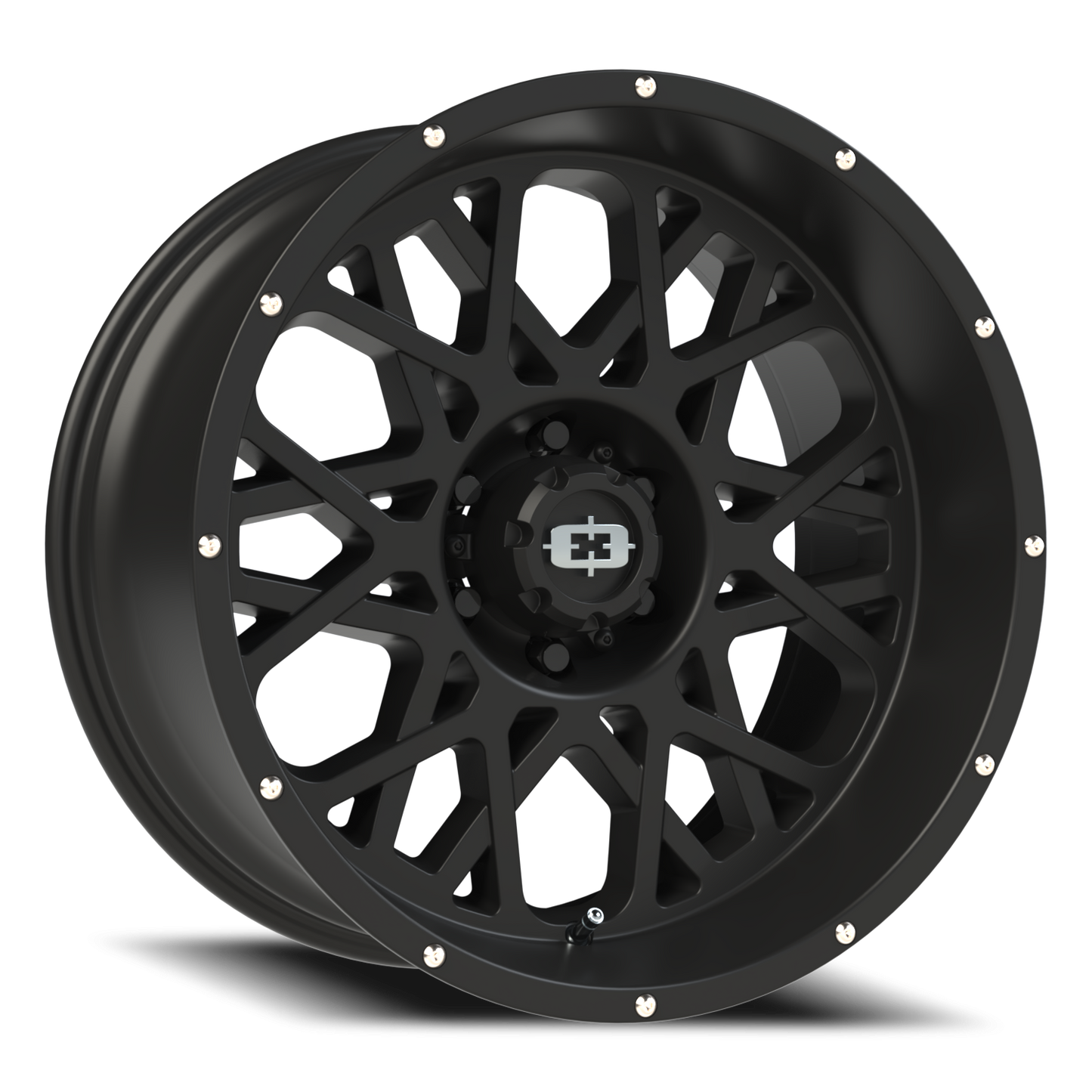 Vision Rocker 20X10 Satin Black Wheel