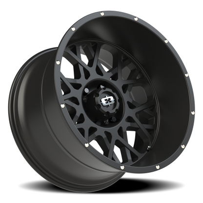 Vision Rocker 20X12 Satin Black Wheel