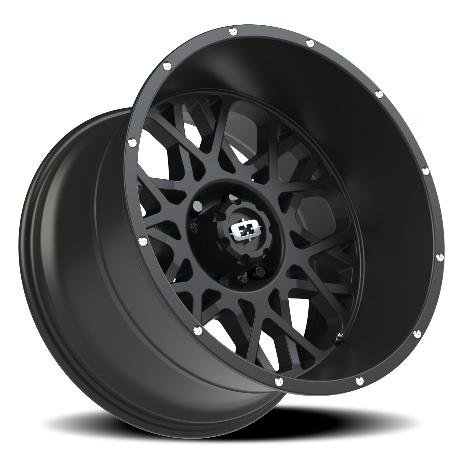 Vision Rocker 20X12 Satin Black Wheel