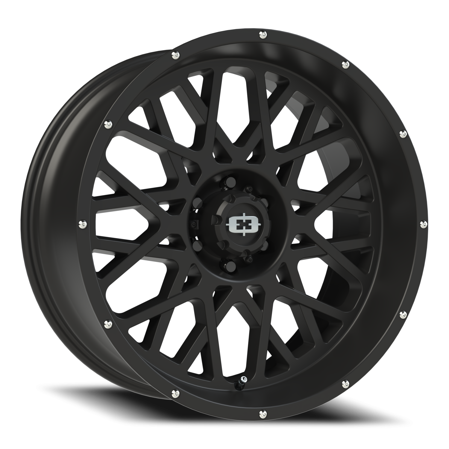 Vision Rocker 22X10 Satin Black Wheel