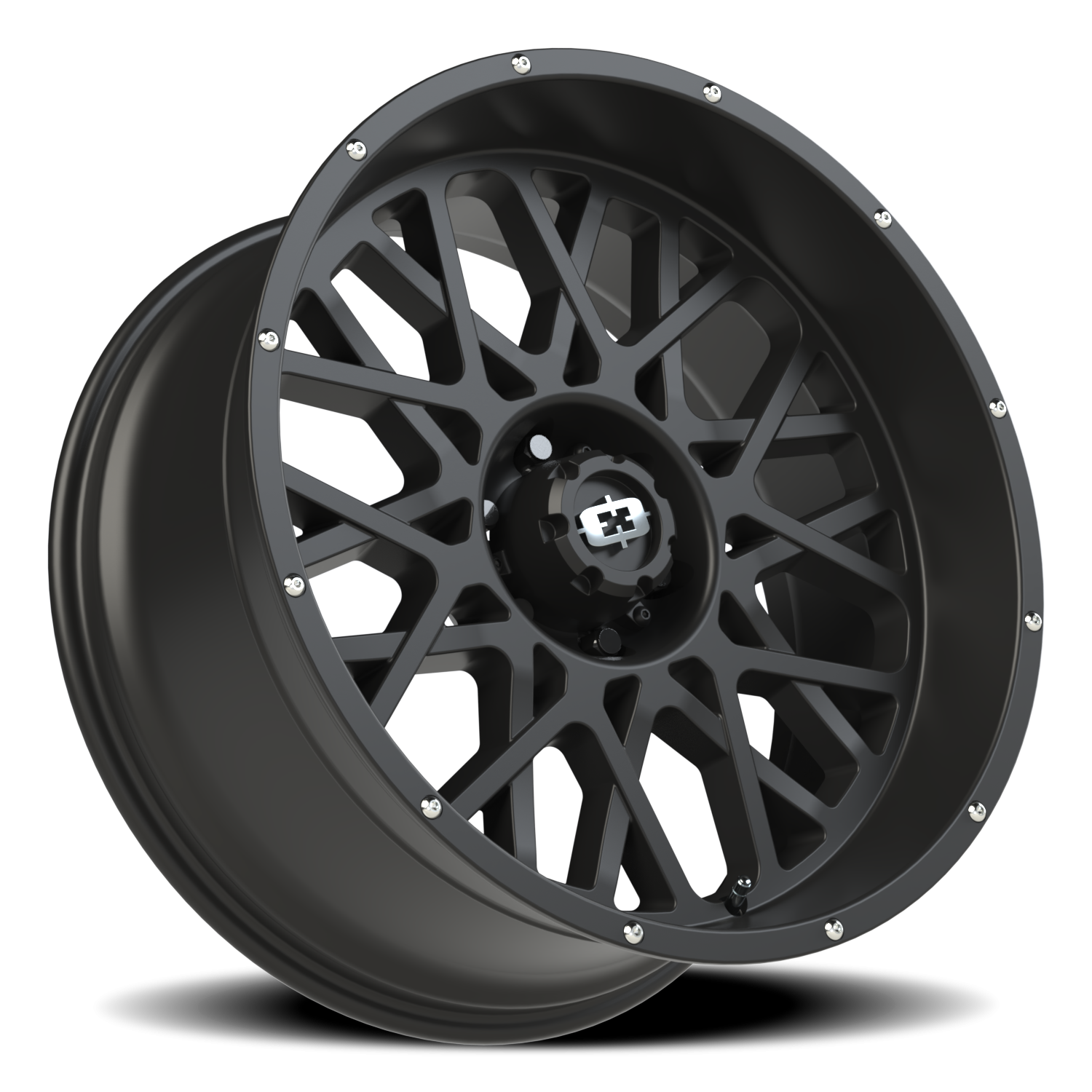 Vision Rocker 22X10 Satin Black Wheel