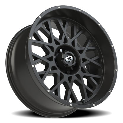 Vision Rocker 22X10 Satin Black Wheel