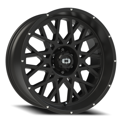 Vision Rocker 22X10 Satin Black Wheel