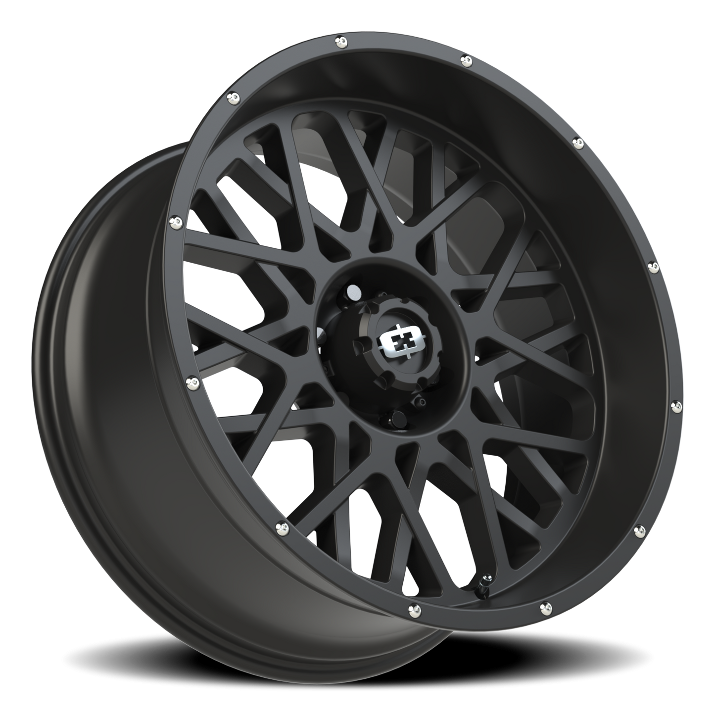 Vision Rocker 22X10 Satin Black Wheel