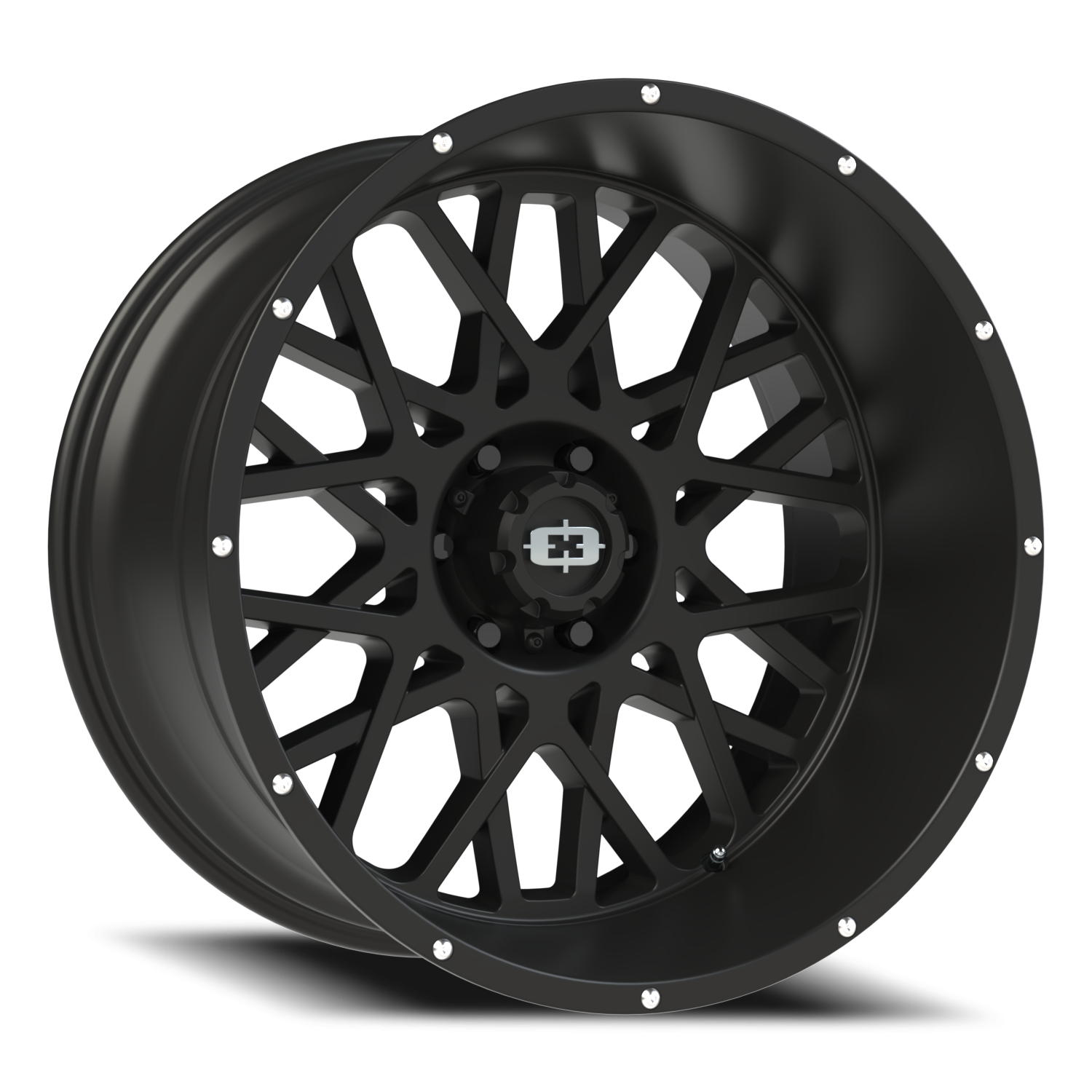 Vision Rocker 22X12 Satin Black Wheel