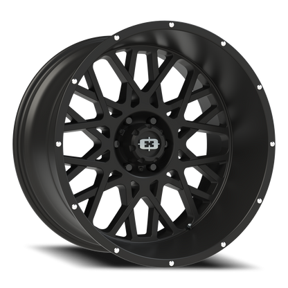Vision Rocker 22X12 Satin Black Wheel