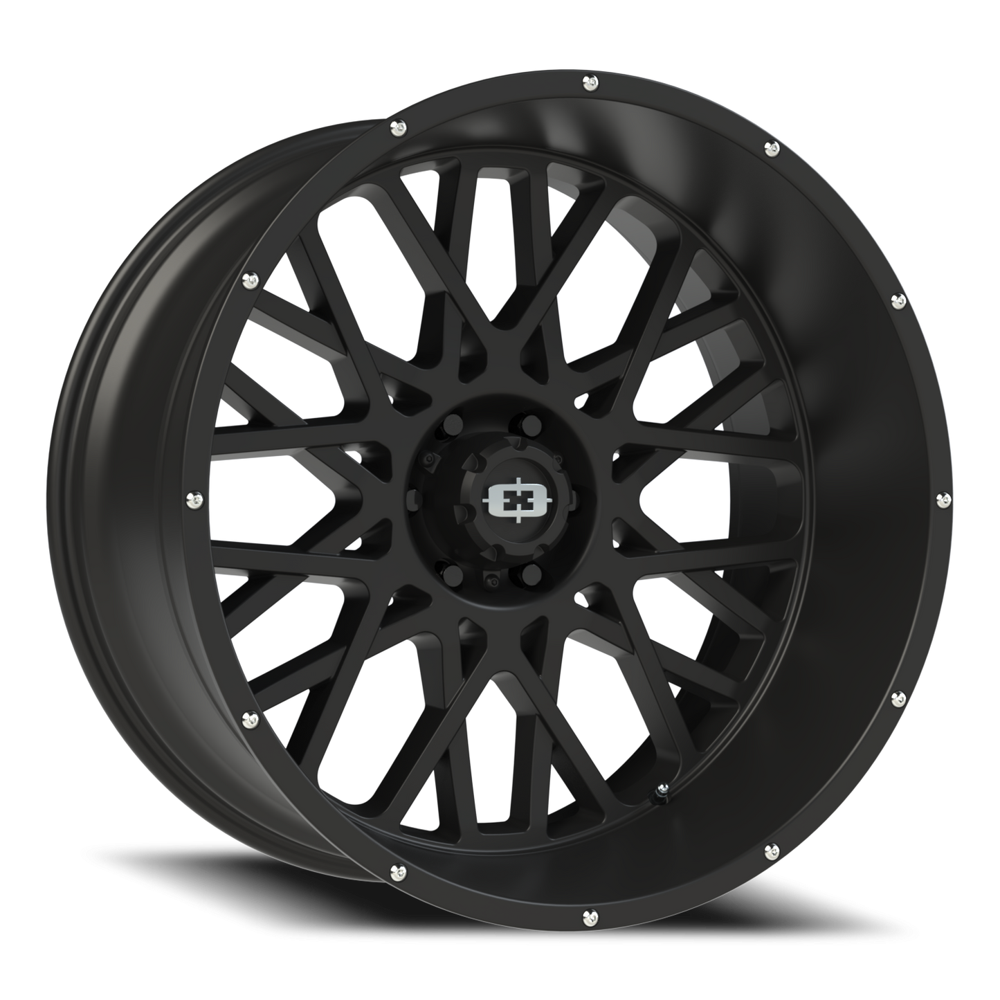 Vision Rocker 24X12 Satin Black Wheel