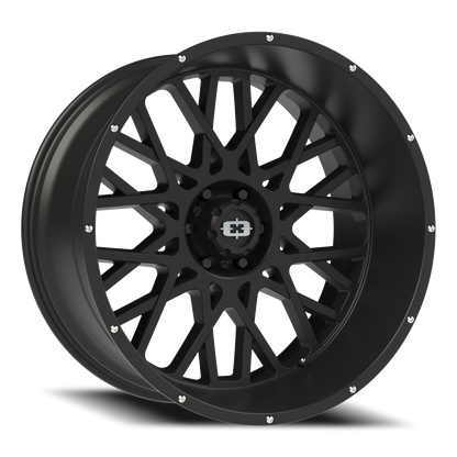 Vision Rocker 24X12 Satin Black Wheel