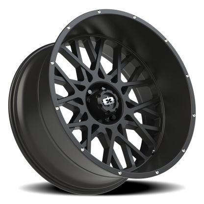 Vision Rocker 24X12 Satin Black Wheel